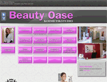 Tablet Screenshot of makeup-dortmund.de